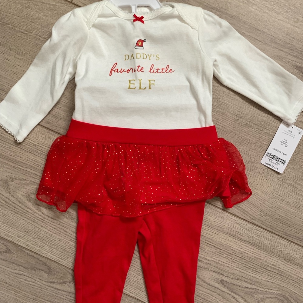 NWT Christmas Outfit 3 Months